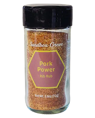 Pork Power Rib Rub Sandbox Grove